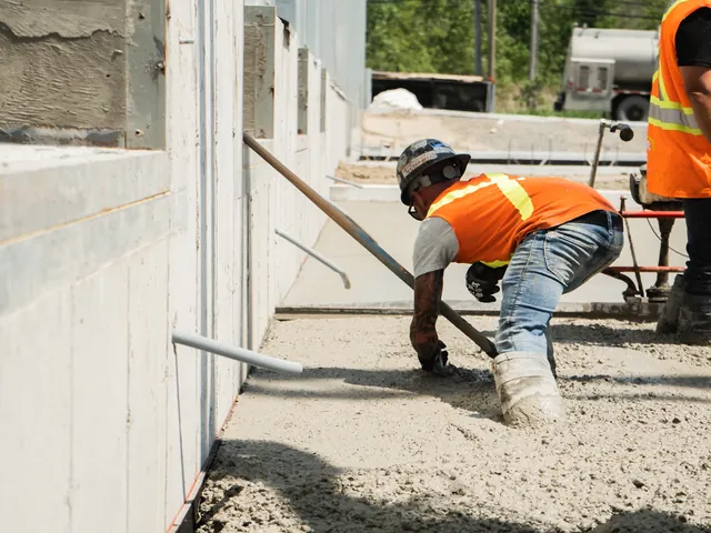 Équipe sur un chantier — photographie d’illustration